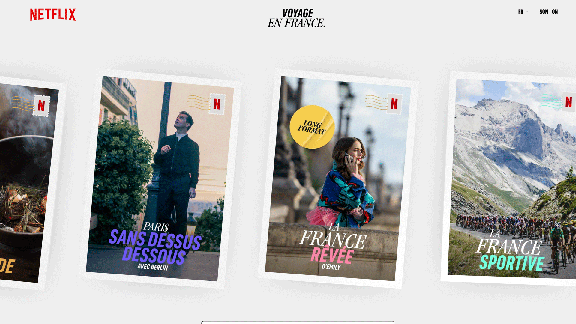 Netflix lança mapa interativo para seguir seus filmes e séries na França